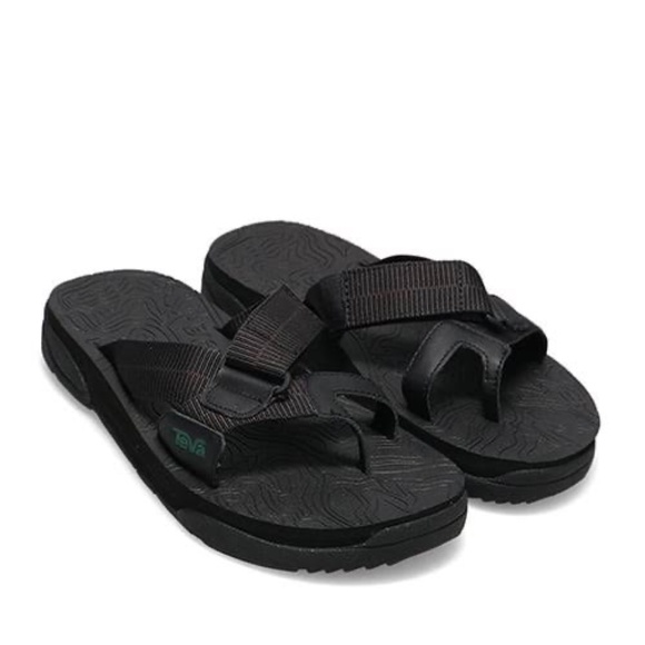 Teva Men's Revive 95 Slide in Black, Size 9 - Picture 2 of 7